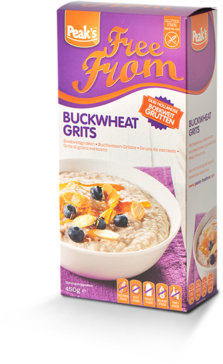 Buckwheat-grits - Kcal Boekweitmeel Of Grutten (428x600), Png Download