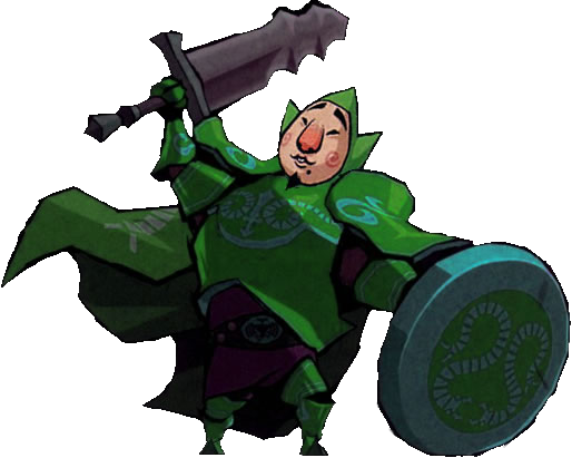 Great Tingle - Darknut Zelda (514x411), Png Download
