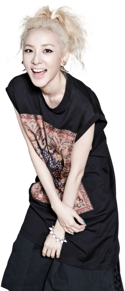Park Guell 2 - Dara 2ne1 Tomboy (752x1063), Png Download
