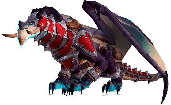 Gladiator Mount - World Of Warcraft (558x344), Png Download