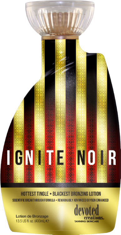 Ignite Noir Hottest Tingle Black Bronzer - Devoted Creations Ignite Noir - Hot Tingle Formula (416x749), Png Download