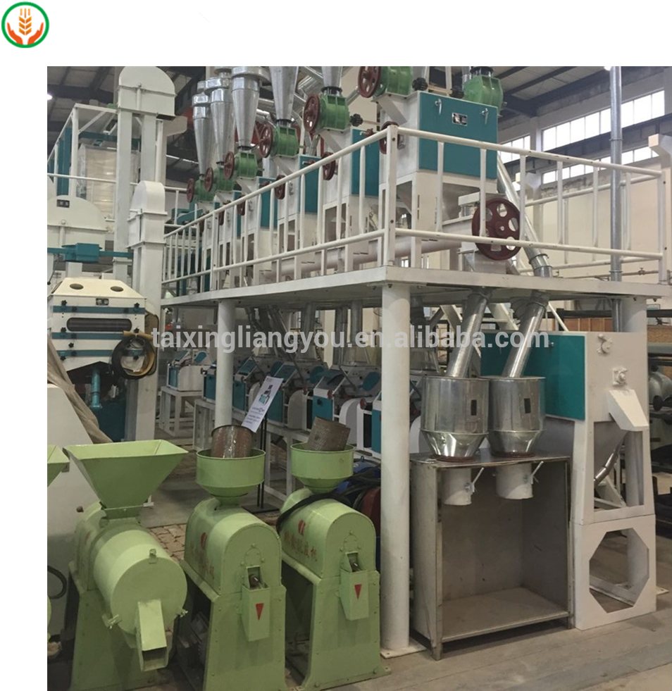 Corn Maize Grits Milling Machine/corn Grits Making - Maize Milling (1000x1000), Png Download