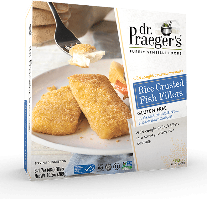 Dr Praegers Rice Crusted Fish Fillets - Dr Praeger's Breaded Fishies (660x660), Png Download