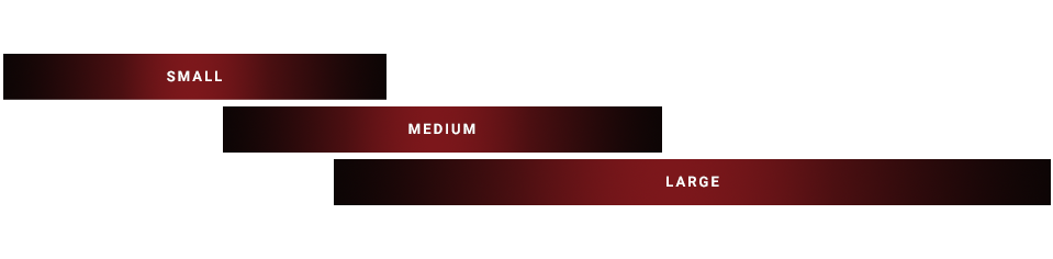 Sizing & Fit - Carmine (975x235), Png Download