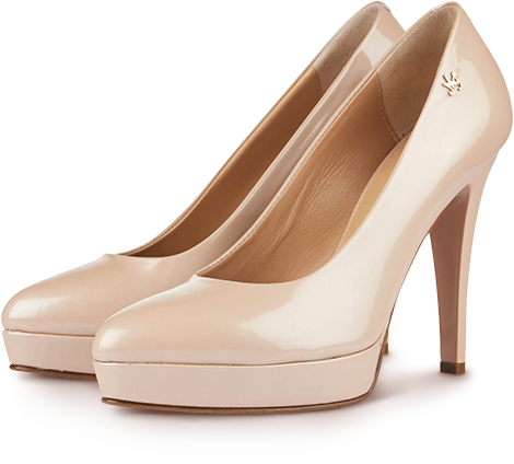 Nude Shoes - High Heels Nude Png (470x424), Png Download