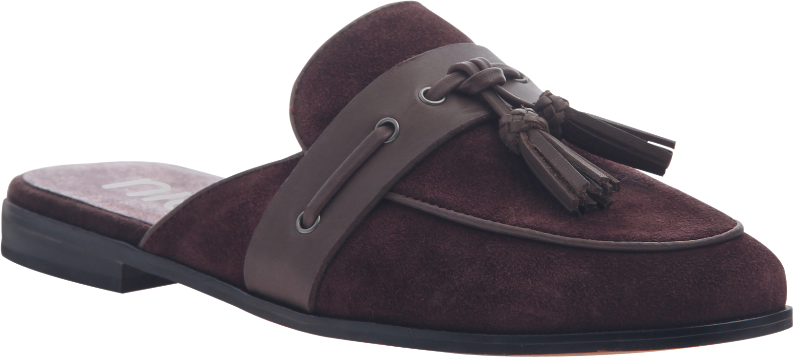 Womens Slip On Loafer Yulia In Burgundy - Slip On Loafer (1782x1782), Png Download