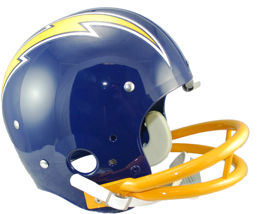 Fantasy Football Projections - San Diego Chargers 1974 To 1987 Tk Throwback Football (900x812), Png Download