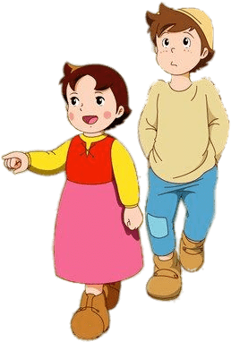 Heidi And Peter Png - Heidi Und Peter (315x394), Png Download
