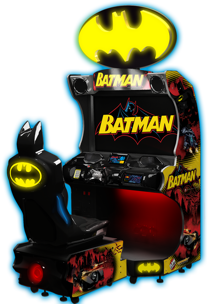 Batman Cabinet Large - Batman Arcade Game (1000x1000), Png Download