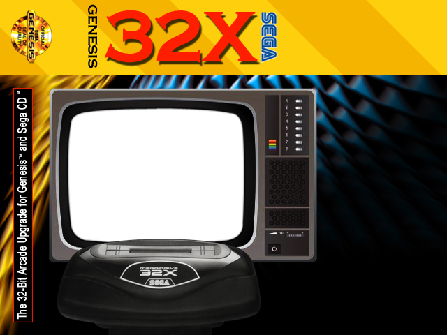 Layout Sega 32x Us Hardcade Default Theme - Alien Storm Master System (640x480), Png Download