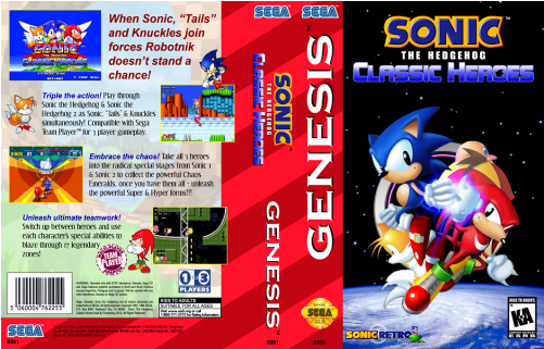 Sega Mega Drive Classic Console (500x500), Png Download