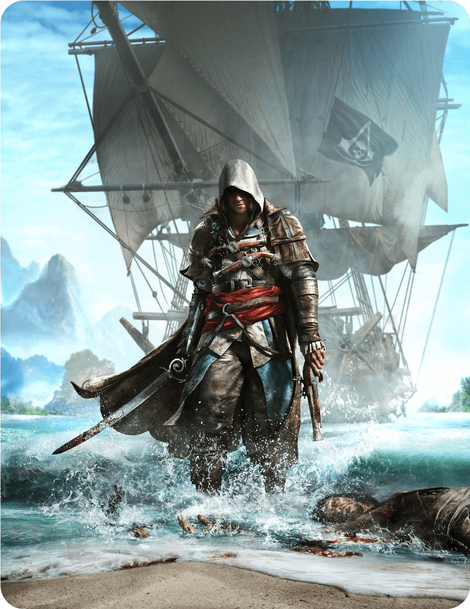 Loot Underwater Shipwrecks - Assassins Creed Iv Black Flag-sea Shanty Edition Cd (1056x1342), Png Download