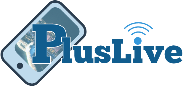 Plus Live Logo - Graphic Design (630x303), Png Download