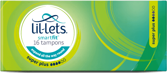 Smartfit™ Non-applicator - Lil-lets Smartfit 16 Tampons (624x267), Png Download