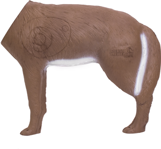 Howling Coyote 3d Archery Target Replacement Body - Delta Mckenzie Intruder 3d Deer Target (600x600), Png Download