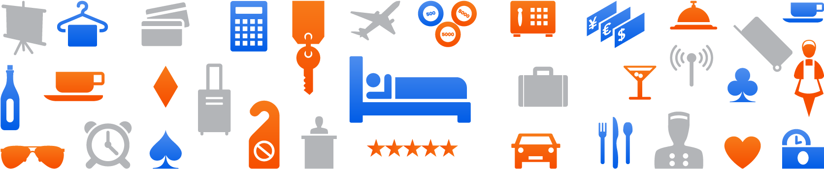 Hotels & Leisure - Hospitality Png (1707x384), Png Download