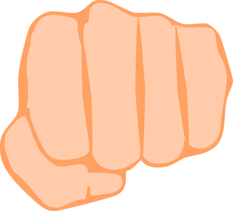 1 - Powerful Punch Png (798x720), Png Download