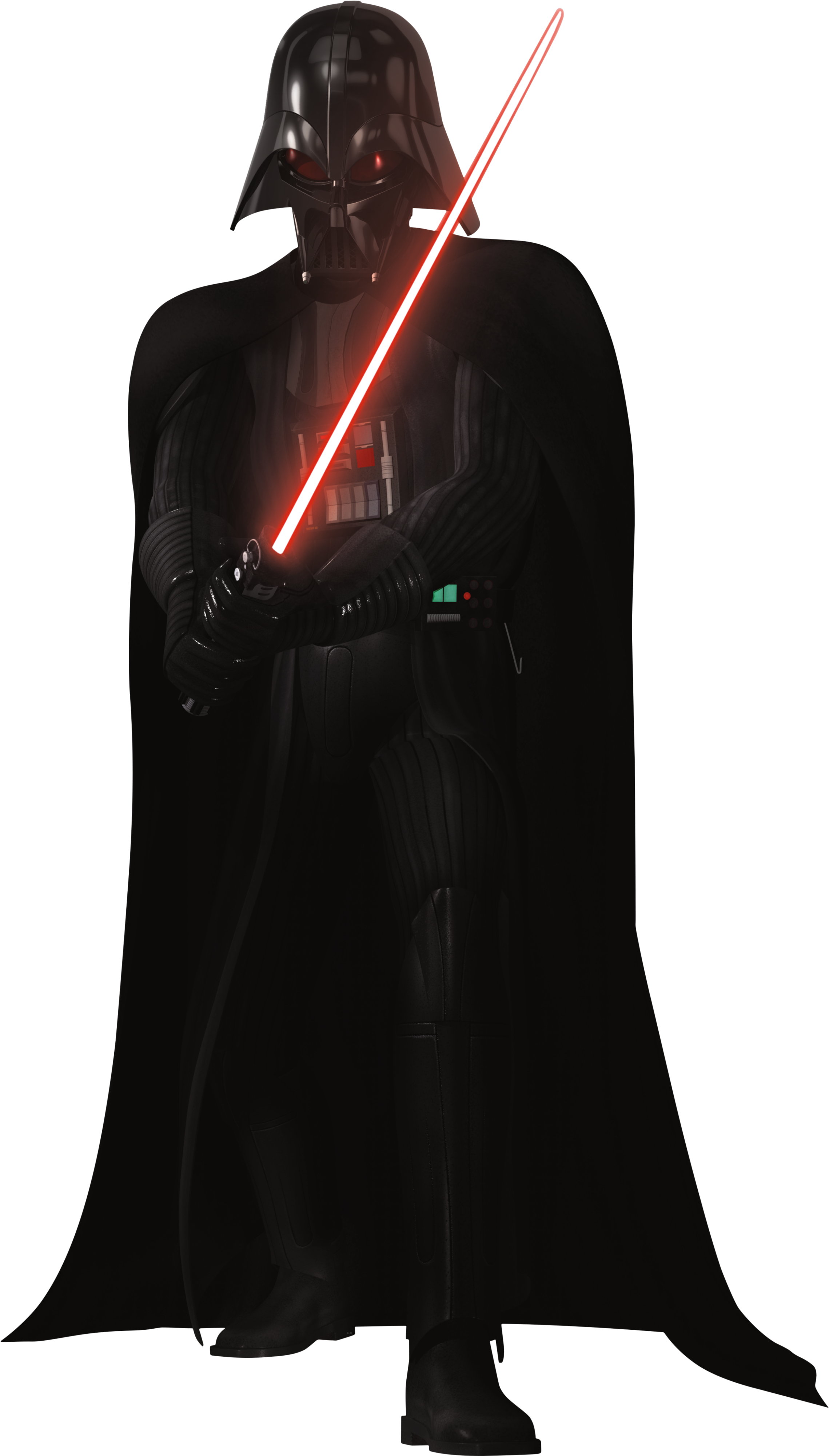 Darth Vader Png - Star Wars Rebels (2400x4100), Png Download