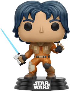 Star Wars Rebels - Funko Star Wars Rebels Ezra Pop Figure (709x709), Png Download