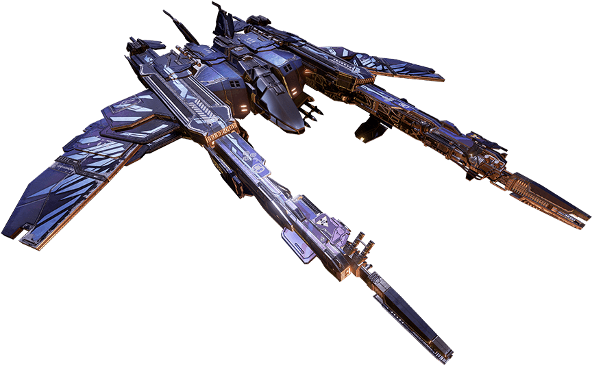 Strix - Eve Valkyrie Assault Ship Yurei Rear (1000x600), Png Download