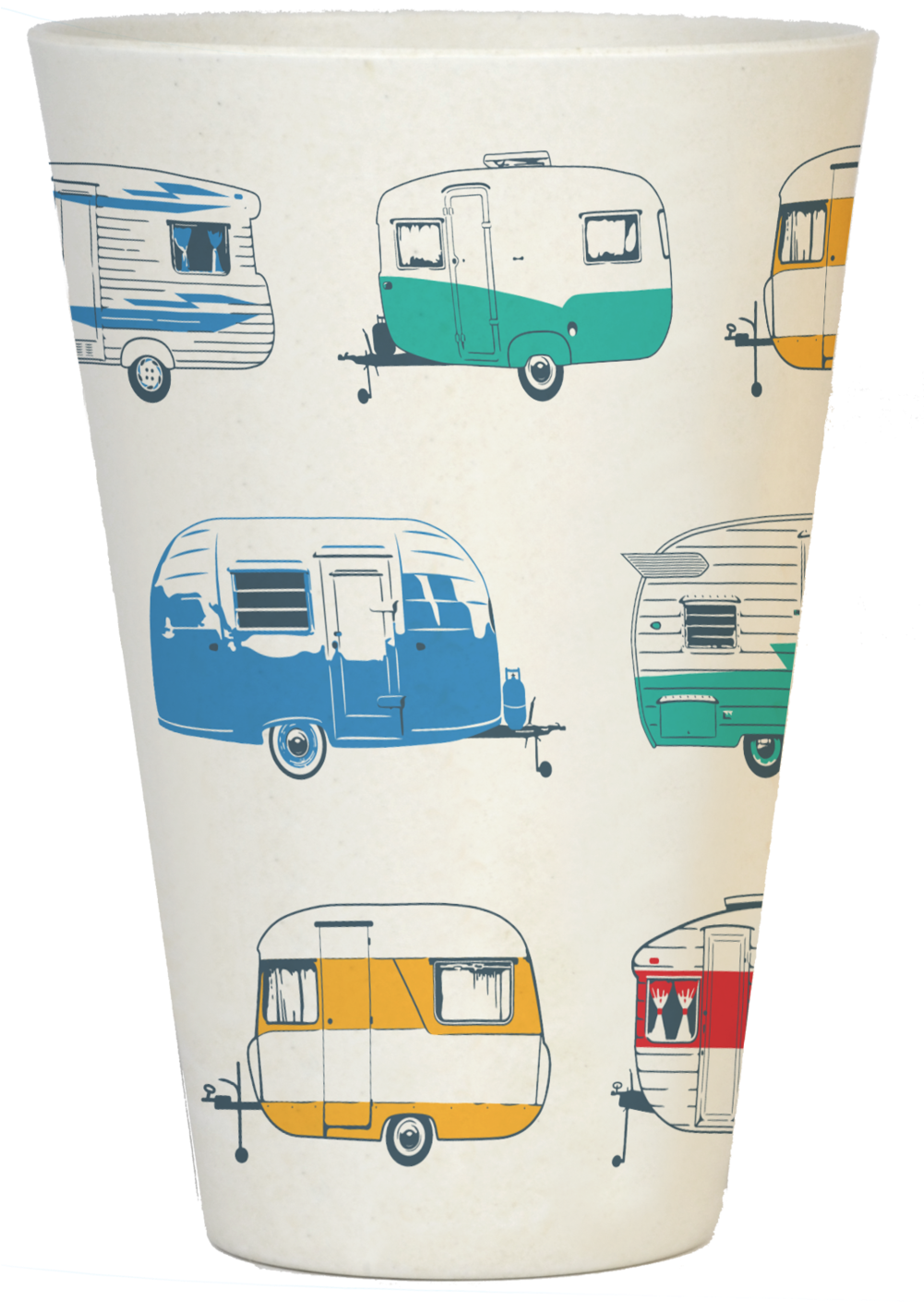 Seasonal Caravan Tumbler (1000x1468), Png Download