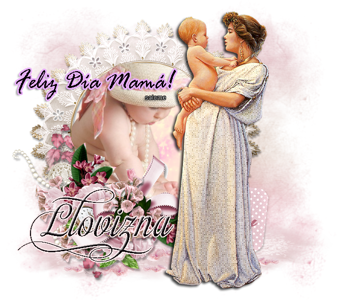 Feliz Dia Mama - Greeting Card (663x590), Png Download