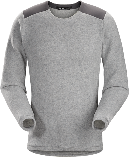 Arc'teryx Craftsmanship In A Men's Crew Neck Wool Blend - Arc Teryx Donavan (450x625), Png Download