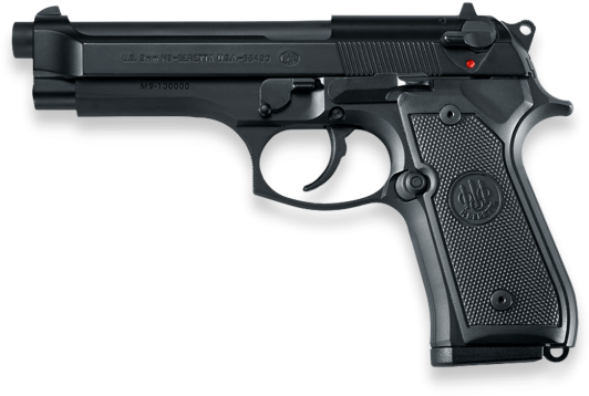 92 M9 Pistol, Black - Regent Br9 (1005x482), Png Download