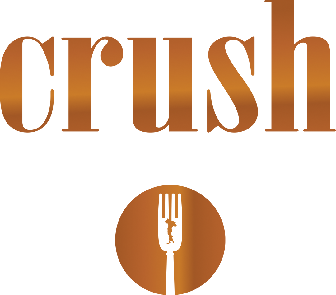 Crush Restaurant Ukiah, Ca Logo - Crush Italian (1080x948), Png Download