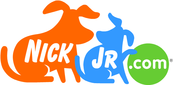 Com Logo - Nick Jr Old Logo (578x297), Png Download