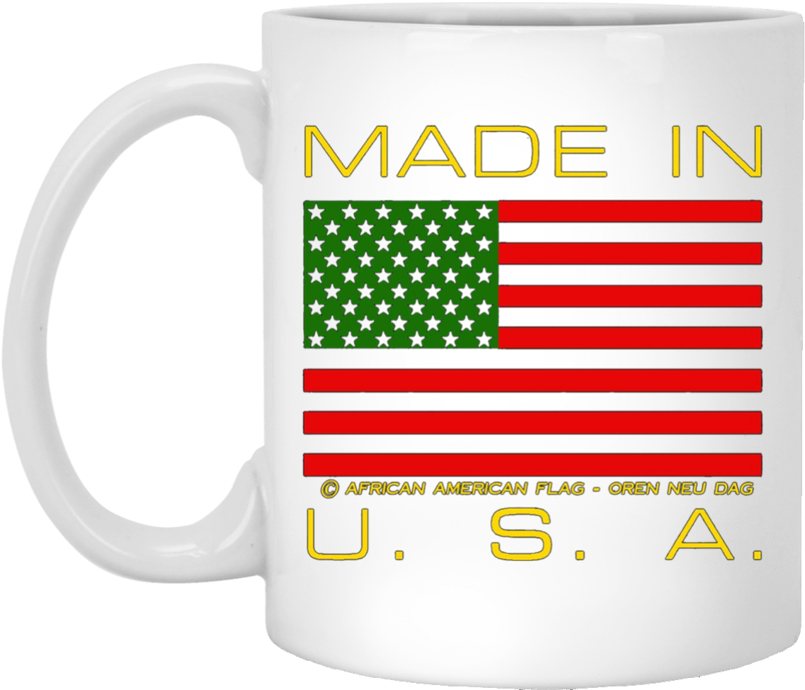 Made In Usa Logo White (1155x1155), Png Download