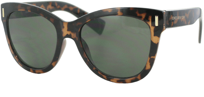 Jones New York Chunky Retro Square Tortoise Sunglasses - Women's Jones Ny Sunglasses By Jones New York! Uv Tortoise (864x864), Png Download
