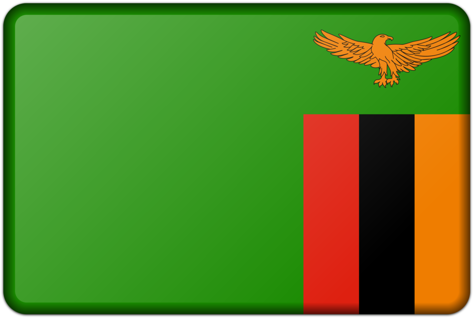 Flag Of Zambia National Flag Flag Of Ethiopia - Zambia Flag (1125x750), Png Download