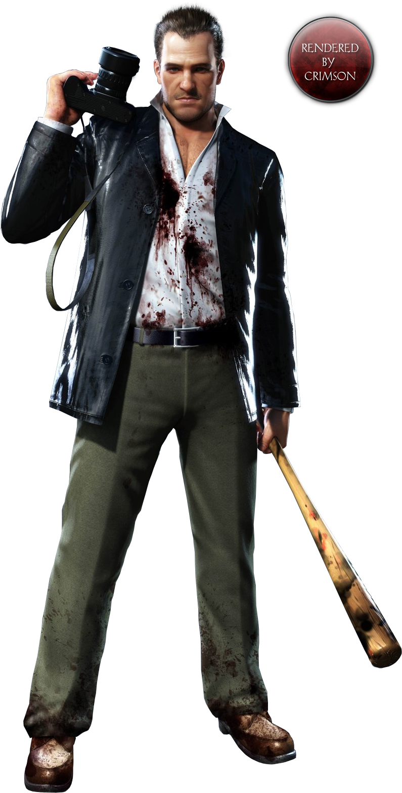 Newest Render Uploaded - Dead Rising Frank West (878x1580), Png Download