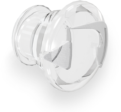 The Pinlock Push Pins Holds The Pinlock Insert Lens - Pinlock Pin Shield (400x369), Png Download