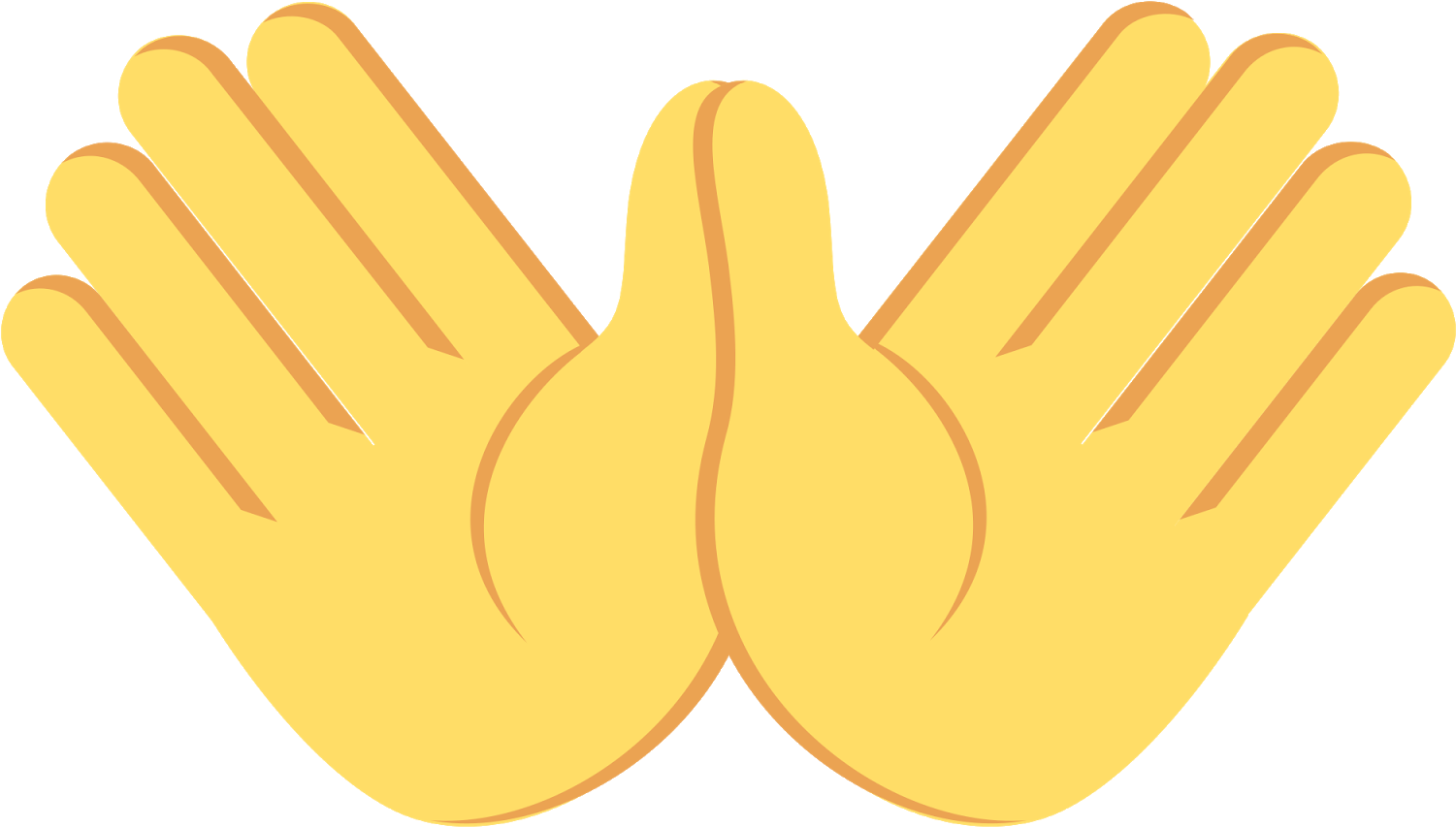 5 Emojis Meaning I Bet You Were Using Wrong Before - Open Hands Emoji Png (1600x1600), Png Download