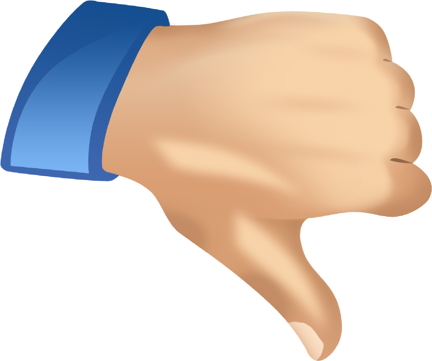 Aplicaciones Música - Pulgar Abajo Gif Animado (1392x1167), Png Download