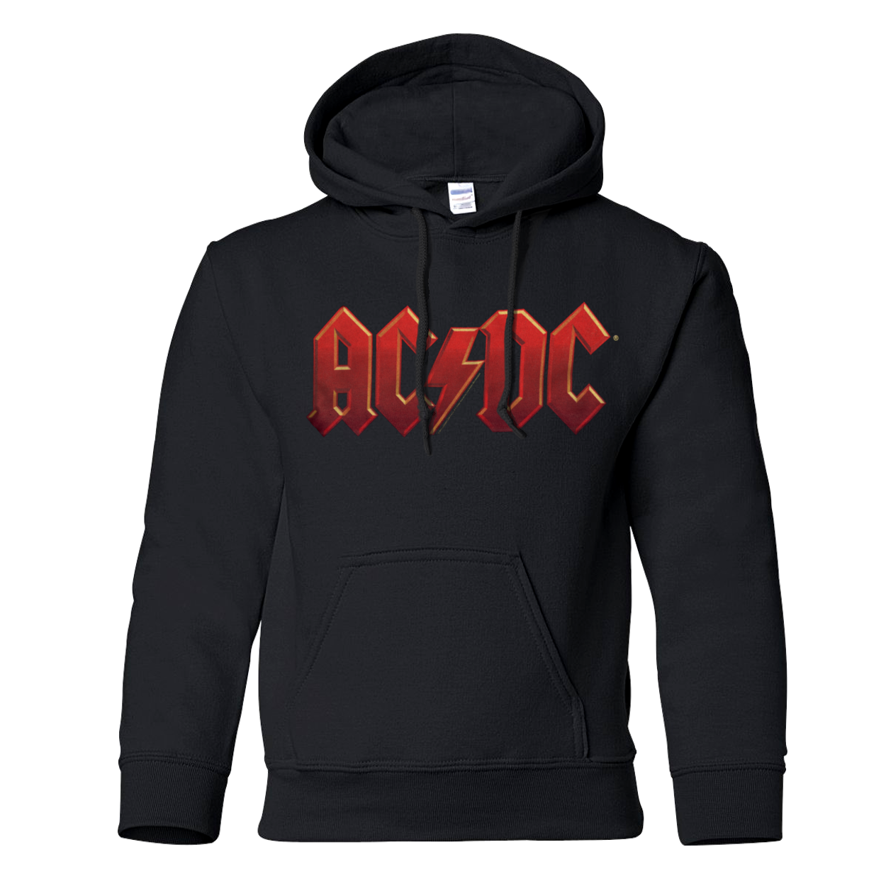 Ac/dc Hooded Sweater Red Logo Hoodie Acdc Australian - Halloween Pumpkin Face Youth Hoodie Sweatshirt Jack (1250x1250), Png Download