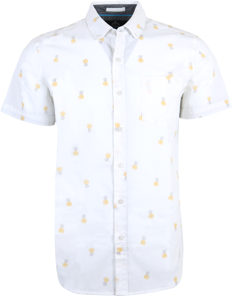 Pineapple Field Shirt - Active Shirt (800x975), Png Download