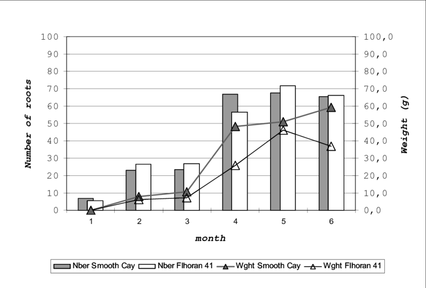'smooth Cayenne' Pineapple 'd' Leaf Fresh Weight - Diagram (850x575), Png Download