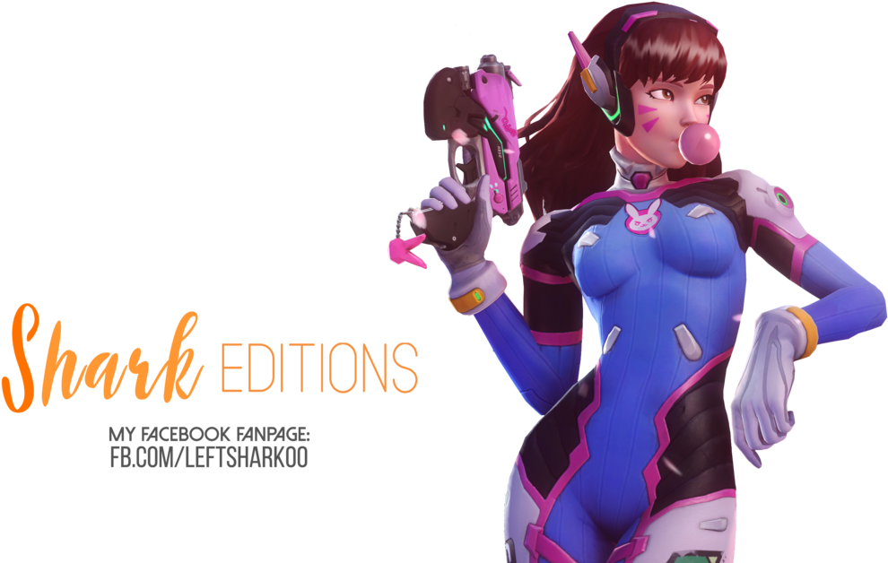 D Va Overwatch Png (1191x670), Png Download