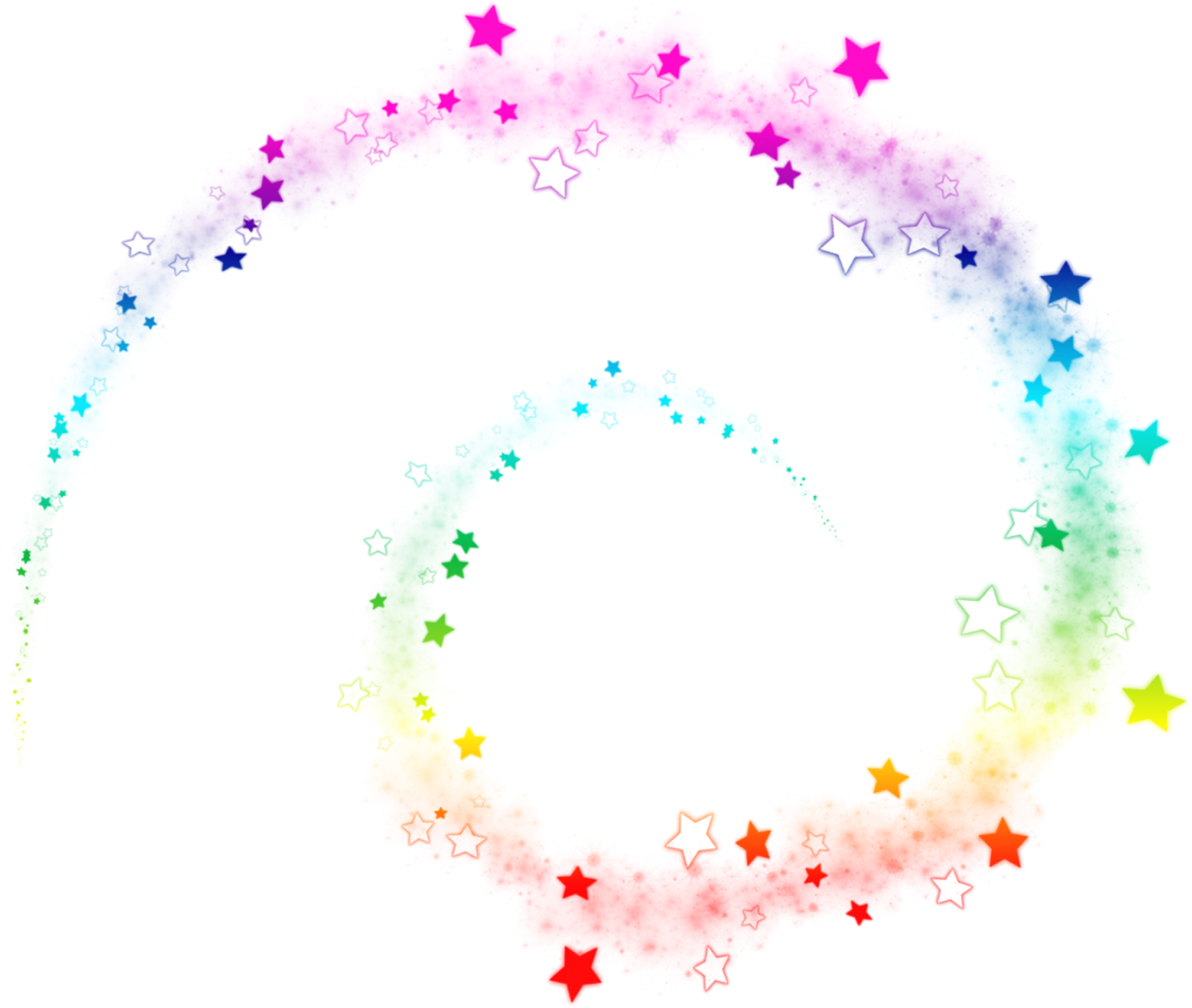 Efeitos Em Png - Poussière D Étoile Dessin (1300x1100), Png Download