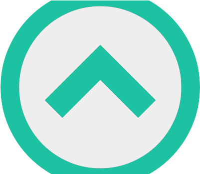 Arrow Up - Circle (423x348), Png Download