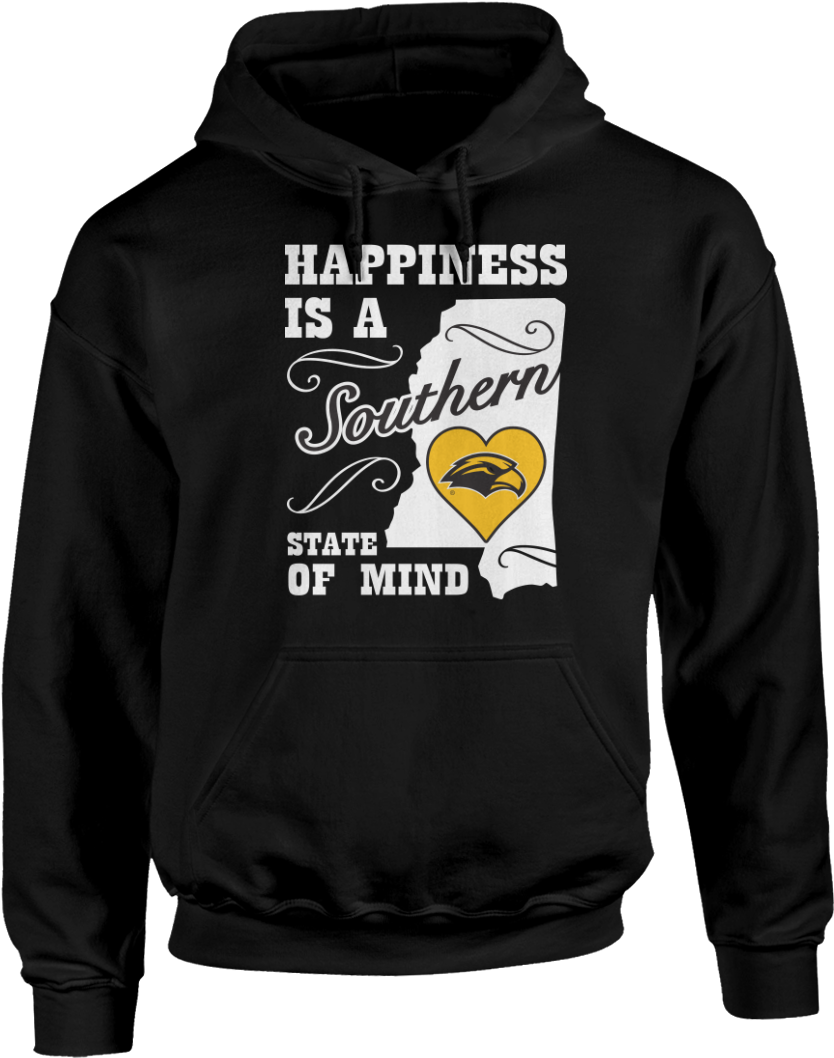 Southern Miss Golden Eagles - Capital D Print - Adult Hoodies (900x1089), Png Download