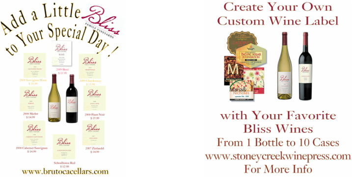 Custom Wine Labels - Wine Bottle (717x361), Png Download