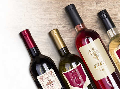 Custom Wine Label Printing - Wine Label (481x358), Png Download