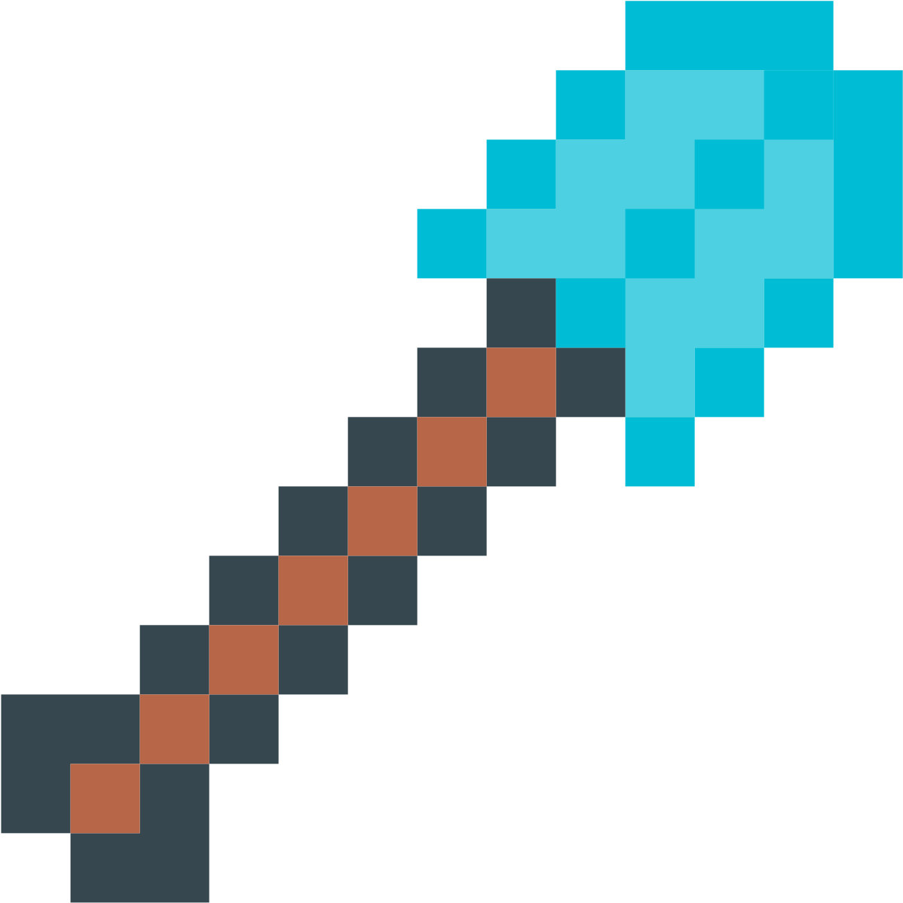 Minecraft Shovel Icon - Shovel Minecraft (1600x1600), Png Download