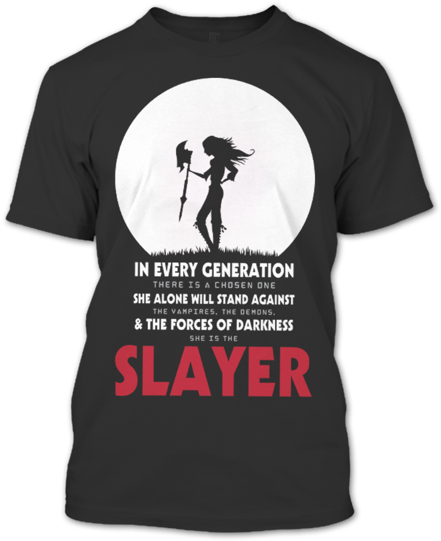 Buffy The Vampire Slayer T Shirt - Buffy The Vampire Slayer In Every Generation (1080x1080), Png Download