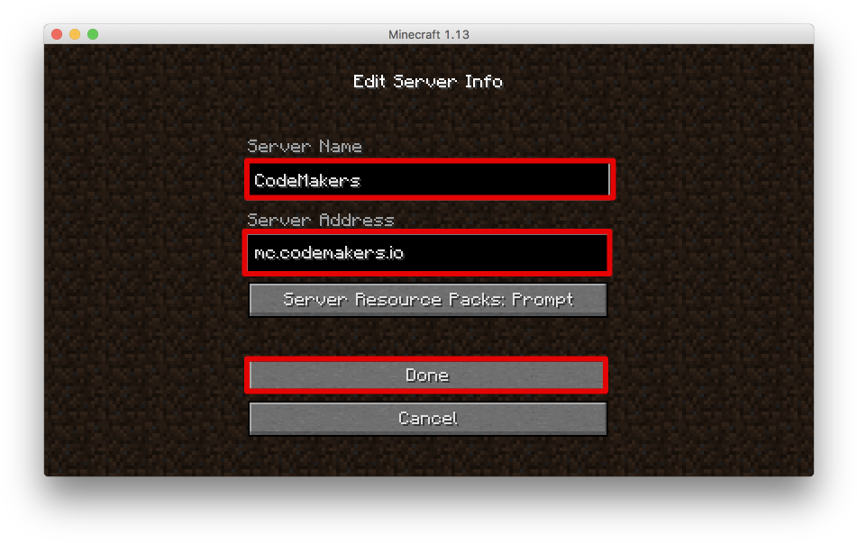 Click The Orange Codemakers Icon Once It Appears, And - Minecraft Server Address (966x614), Png Download