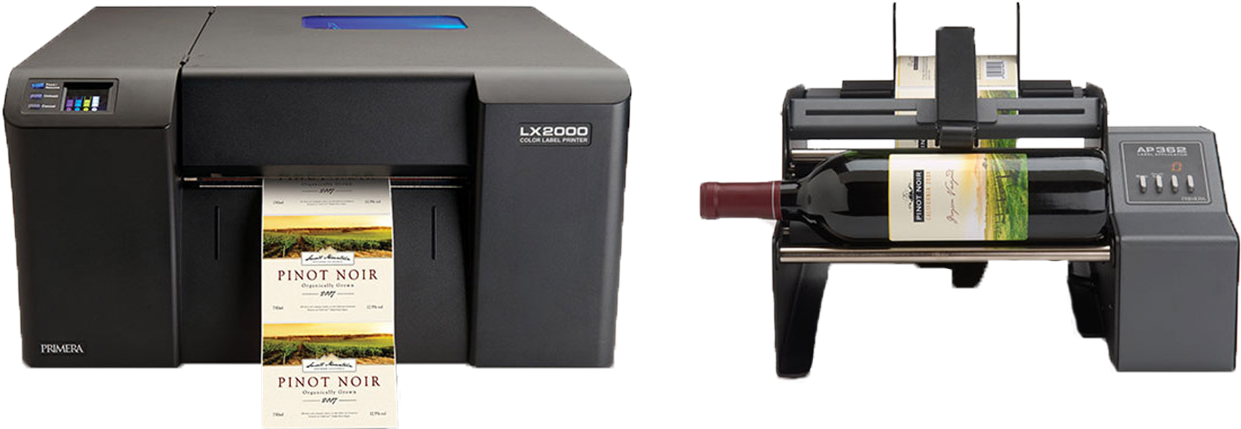 Wine Labels - Primera Ap362 Label Applicator - Two Labels (1280x720), Png Download